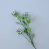 Flor Artificial 3 Terciopelo Pequeña Fresca Flor de Seda Hogar Suave Floral Salón de Bodas Paisaje Arreglo Floral Flor de Loto