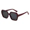 Jzcx2107 Nueva Moda Montura de Polígono Gafas de Sol Personalizadas Europeas y Americanas Populares en Ins Mismo Estilo Gafas de Sol Polarizadas