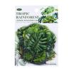 Hermosas pegatinas de día Serie Selva Tropical planta en maceta cuenta de mano DIY pegatinas decorativas 30 piezas en 6 tipos