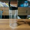 Bolsa Transparente para Vinho de Gelo, Bolsa de PVC para Vinho de Gelo para Manter o Vinho Tinto Gelado, Balde de Gelo Dobrável para Champagne, Bolsa de Gelo para Vinho com Alça