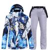 Traje de Esquí para Hombre Tabla Única y Doble Corea del Sur talla grande Invierno Engrosado Exterior Turismo del Noreste Equipo de Esquí