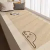 Nueva Alfombrilla para Ventana de Bahía de Bucle Resistente a la Suciedad para el Hogar, Alfombrilla de Dibujos Animados para Reposapiés de Ventana de Balcón, Cojín de Asiento Tatami Estilo Japonés para Todas las Estaciones