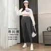 Yuxi 6631 Calça Barbie Ultra-Fina com Controle de Barriga e Levanta Bumbum Tecido de Camada de Ar Sem Costura Calça de Yoga Alta Elasticidade Calça Tubarão Mascarada