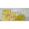 Caderno Desenho Pikachu Páginas Internas Coloridas Capa Plástica Caderno Diário de Estudante Bloco de Notas Manual Caderno Infantil