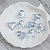 Ding Yi Transparente Forma de Durazno Luna Fría Alto Brillo Galvanizado Acrílico Forma de Corazón Cuentas DIY Accesorios para Cadena de Teléfono
