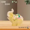Luoyang Tang Sancai Elefante de Cerámica Todo va bien con Elefante auspicioso Nafu Adornos de Decoración para el Hogar Elefante auspicioso Wen Chuang Regalo de Acompañamiento