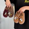 Zapatos Birkenstock para Niñas Otoño 2025 Nuevos Zapatos Retro para Niños Zapatos para Niñas Zapatos de Suela Suave Moda para Niñas Zapatos de Cuero para Niñas