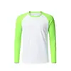 Camiseta de Manga Larga Transpirable de Secado Rápido con Cuello Redondo, Absorbe la Humedad, Tela Piqué Casual para Deportes al Aire Libre