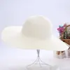 Sombrero de paja al por mayor compra grupal material DIY sombrero de paja hecho a mano sombrero parasol protector solar actividad de team building sombrero de cuenco tejido