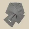 Bufanda de Punto Otoño e Invierno para Mujer, Bufanda Coreana Nueva Simple y Versátil, Bufanda Cruzada Cálida Estilo Pareja, Bufanda para el Cuello