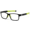 Novos Óculos Tr90 com Plaquetas Nasais de Silicone Ajustáveis, Armações Leves e Confortáveis para Óculos Esportivos, Silicone Antiderrapante, Adequado para Lentes de Grau