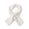 26 Nuevos Suéteres de Cachemira para Otoño/Invierno para Mujer Tejido de Trenzas Versátil Engrosado Tejido de Canalé Bufanda Pequeña Calentador de Cuello Chal