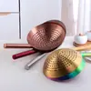 Espumadera de Acero Inoxidable 304 para Uso Doméstico, Espumadera Grande de Cocina para Fideos, Dumplings y Freír, Espumadera con Drenaje y Filtrado de Aceite