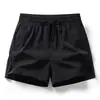 Pantalones cortos deportivos para hombre y mujer de verano de secado rápido para pareja, fitness, correr, bádminton, casuales, de seda helada, grandes de cinco puntos