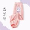Pantalones elegantes de seda de hielo anti-mosquitos para niñas 2025 Nuevo verano Ropa para niños pequeños y medianos Dibujos animados Pantalones Lomi para niñas