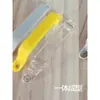 Tábua de corte tábua pegajosa plástico pequena alça de puxar montada na superfície gaveta curva porta de armário alça simples acessórios de móveis universais braço
