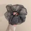 Goma de pelo estilo perezoso, Accesorio de pelo coreano extragrande, Goma de pelo de alta gama para niñas, Cuerda para el pelo, Banda elástica para el pelo, Accesorio para el pelo