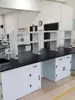 Bancada de Experimentos de Laboratório PP Bancada Lateral Resistente a Ácidos Alcalis Suporte para Reagentes Mesa de Experimentos Bancada de Armazenamento