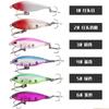 4.5cm/3.3g mini lápis flutuante luya falsa isca dura isca embutida contas multicolor abs material isca de peixe