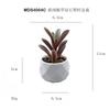 Em estoque simulação grama pimenta flocado carnudo vaso ornamentos de mesa presente mini bonsai verde TEMU planta de simulação