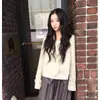 Corea Otoño/Invierno 2026 Chaqueta Corta de Manga Larga con Cuello Solapa de Doble Botonadura
