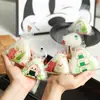 Bolsa de Embalaje para Bolas de Arroz Triangulares Japonesas Molde para Sushi Papel de Embalaje Bolsa Pequeña Especial Calentable en Microondas