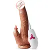 Fana La Simulación Modelo Lengua Retráctil Lamiendo y Balanceándose Calefacción Dispositivo de Masturbación Femenina Juguete Sexual para Adultos