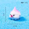 Micro-Paisaje Creativo Lindo Delfín Acuario Pecera Paisajismo Manualidades de Resina DIY Accesorios Adornos Pequeños de Escritorio