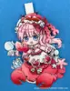 Botella de Agua con los Doce Signos del Zodiaco, Cáncer, Llavero con Colgante de Fieltro para Pistola, Decoración Colgante de Tela No Tejida, Decoración de Anime