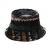Nuevo Sombrero de Invierno Otoño/Invierno 2026 para Mujer, Sombrero de Pescador con Orejeras Fair Isle, Sombrero de Pescador Geométrico Bohemio de Lana de Cordero para Hombre