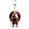 Chaveiro Atacado Demon Slayer Mercadoria de Anime Pingente Dupla Face em Acrílico Bem-vindo a Nos Enviar Seu Design para Placas de Suporte