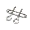 Esticador de Corrente com Tensor de Rosca Inox Esticador de Arame Trava de Corda Esticador de Rosca Helicoidal