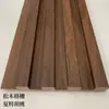 Rejilla de Madera Maciza al por Mayor Paneles de Pared con Formas Cóncavas y Convexas para Decoración de Pared de Fondo de TV, Techo de Balcón de Madera Ecológico, Lujo Ligero