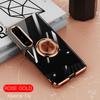 Funda Adecuada para Teléfono Móvil Sony Xperia1 Iv 10Iv/5Iv Cuarta Generación Transparente Galvanizada Cubierta Protectora Hebilla de Anillo
