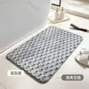 Alfombra de Baño Gruesa Antideslizante 3D Alfombra de Mesita de Noche para Dormitorio en Casa Felpudo para Recibidor Alfombra Absorbente de Agua para Suelo de Baño