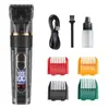 Cortapelos eléctricos para mascotas transfronterizos para perros y gatos, rasuradora recargable, peluquería profesional para mascotas depilación pantalla digital cortapelos eléctricos