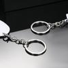 Chaveiro de alumínio em branco de transferência térmica chaveiro personalidade DIY suprimentos de mapa quente impressão frente e verso fabricantes de fechadura atacado