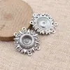 35x33mm 4.7g Multicolores DIY Aleación Accesorios para Joyería Conector de Cadena Corporal Cadena de Cintura Cadena para la Frente de 4 Agujeros