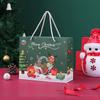 Sacolas de Papel de Natal Muyuesheng, Sacolas Tote, Sacolas de Presente, Sacolas para Embalagem de Presente, Sacolas Tote com Acabamento de Luxo, Atacado de Fábrica