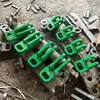 Soportes de hardware para el equipo de excavadora frontal, acoplamientos en cruz de adaptador de soporte minero engrosados, cabeza cruzada de soporte temporal