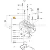 Mitsubishi Heavy Industries S12A2-Mpta Culata 32501-10700 Guía de Válvula Piezas Genuinas