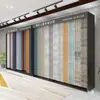 Expositor de Tarjetas Colgantes para Tela de Cortina Expositor de Tarjetas de Color para Tejidos del Hogar Producto Terminado Muestra Grande Estante Multifuncional Exposición