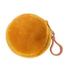 Monedero Lindo y Creativo Estilo Mochila, Accesorio para Llavero Colgante, Bolsita Simple para Guardar Auriculares, Bolso Liso