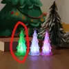 Árbol de Navidad Colorido Transfronterizo Decoración Luminosa Vela Electrónica Decoración de Escritorio Atmósfera Festiva Fiesta Regalo de Navidad
