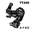 Cambio trasero ty300 transfronterizo maneta de 678 velocidades accesorios para bicicleta de montaña tx35 versión mejorada