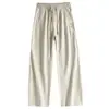Pantalones casuales rectos de algodón lavado para hombre ACU, nuevo estilo americano otoño 2026, holgados, pierna ancha, estilo workwear casual