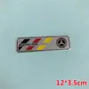 Adecuado para Pegatinas de Coche Mercedes-Benz Clase C Clase E Glc Gla Glb Pegatinas Decorativas de Metal Logo de Coche Amg Placa de Nombre Brabus Etiqueta de Aluminio