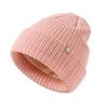 Invierno Exterior Terciopelo Cálido Gorro de Bebé Protección para las Orejas Lindo Gorro de Invierno para Niños Gorro Tejido de Felpa para Bebé
