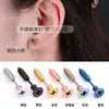 Joyería para piercing de cuerpo humano hilo característica pendientes de tornillo varios colores producto nuevo clavo de hueso de oreja fabricantes de acero inoxidable