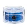 Corda elástica em formato plano pulseira de jade Hetian elástica linha de cristal resistente ao desgaste texto de uso de contas brincadeira diy especial pulseira dourada corajosa